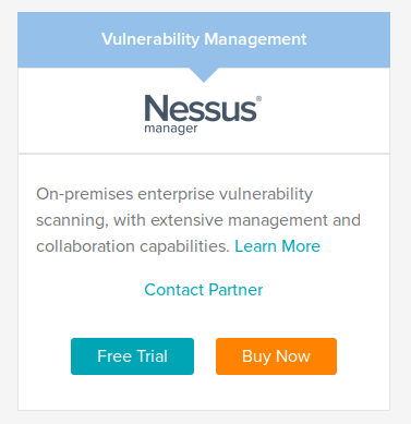 Nessus Manager