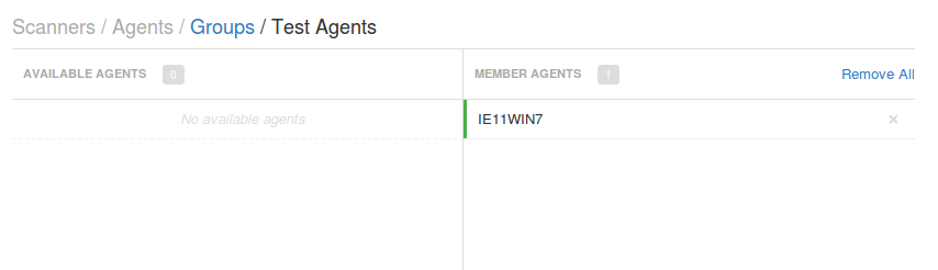 New Agent was registered