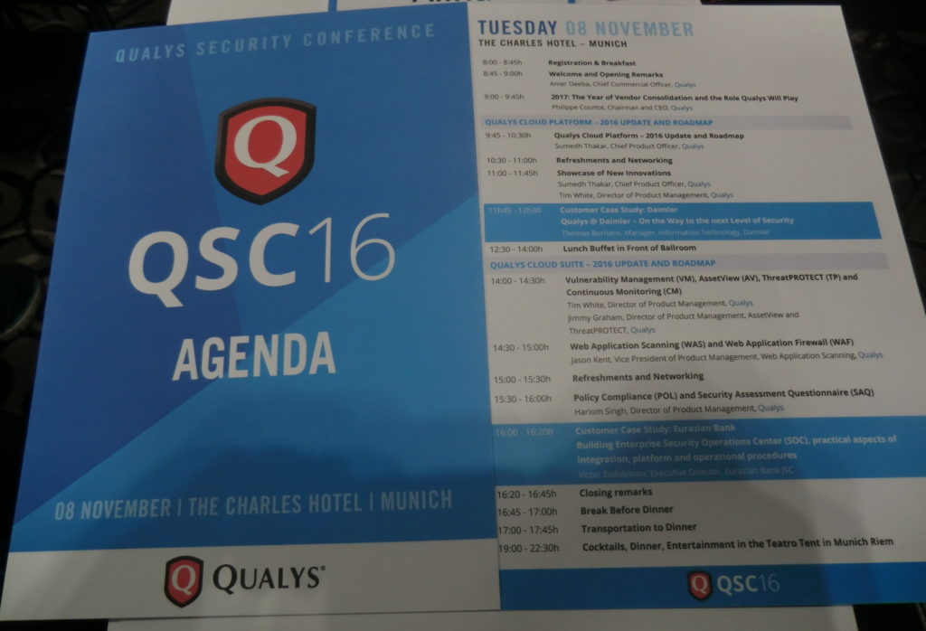 QSC Agenda