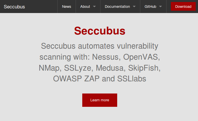 Seccubus website download
