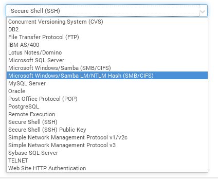 Nexpose authentication methods