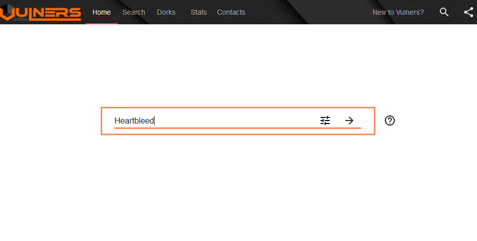 Vulners.com searching engine
