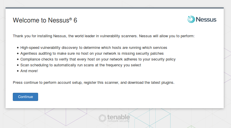 Nessus Configuration