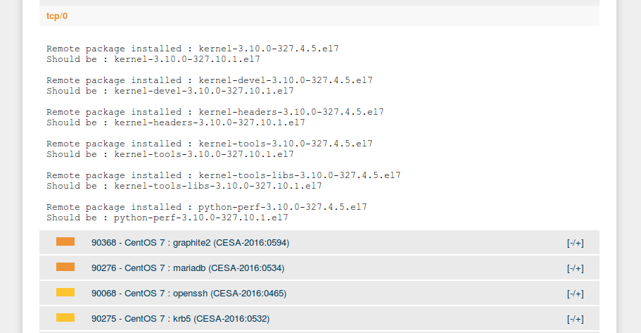 Nessus HTML Scan Report