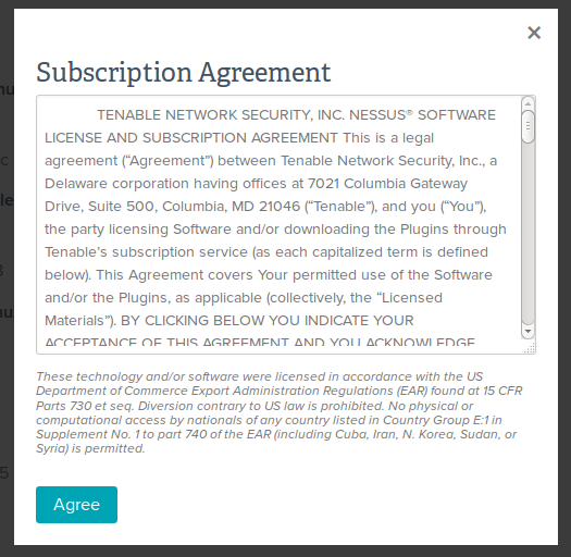 Nessus License Agreement 