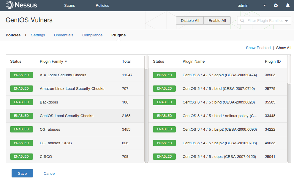 Nessus Plugins