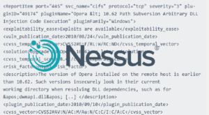 Nessus v2 xml report format | Alexander V. Leonov