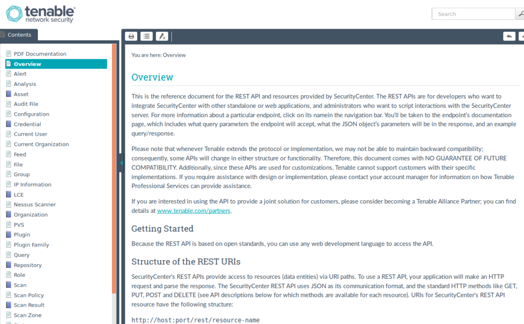 Tenable SecurityCenter and its API | Alexander V. Leonov