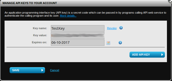 F-Secure Radar API key