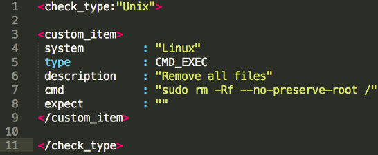 Malicious Nessus .audit Script