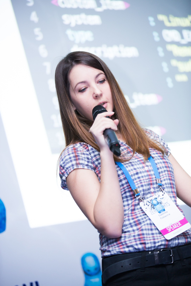 Ekaterina Pukhareva at ZeroNights 2016