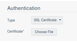 Tenable SecurityCenter Authentication SSL Certificate