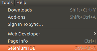 Selenium New Firefox Addon