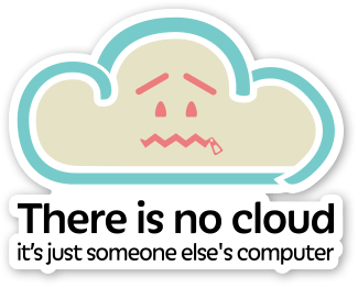 There is no cloud