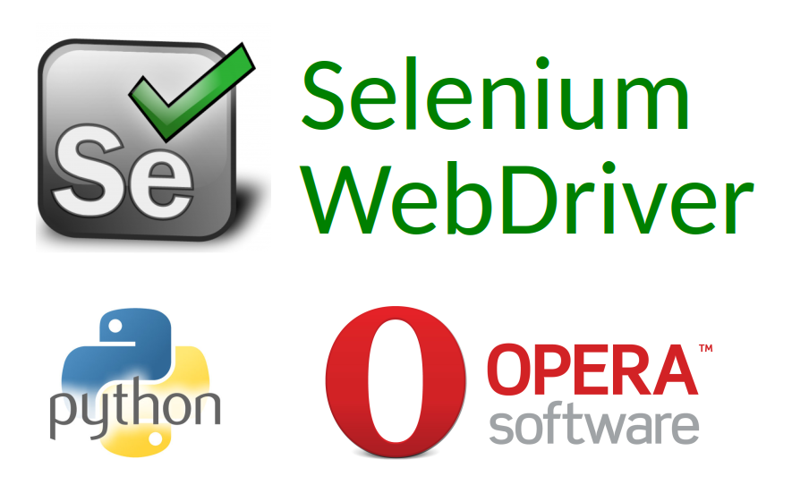 Selenium WebDriver, Python and Opera browser