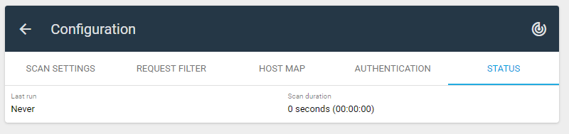 Outpost24 Appsec Scale scan status