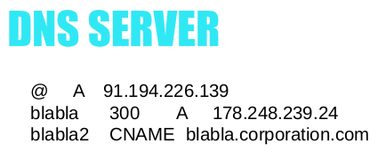 DNS Server data