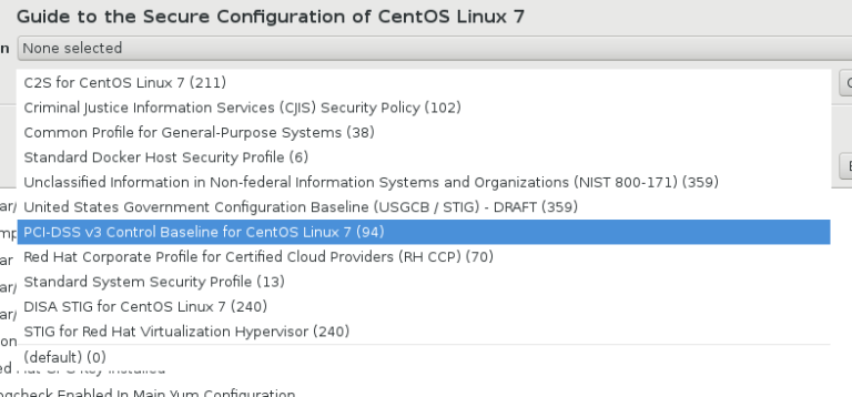 SCAP_Workbench_CentOS7_standards | Alexander V. Leonov