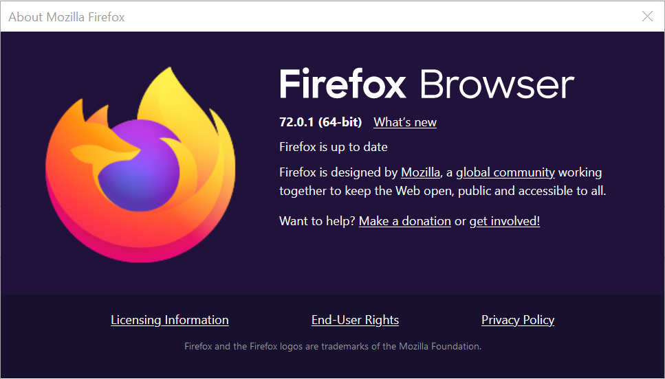 Firefox will ask you to update it after the next launch