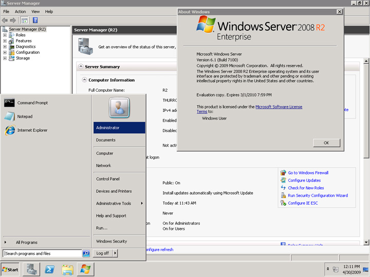 Windowsserver2008r2 Alexander V Leonov 9527