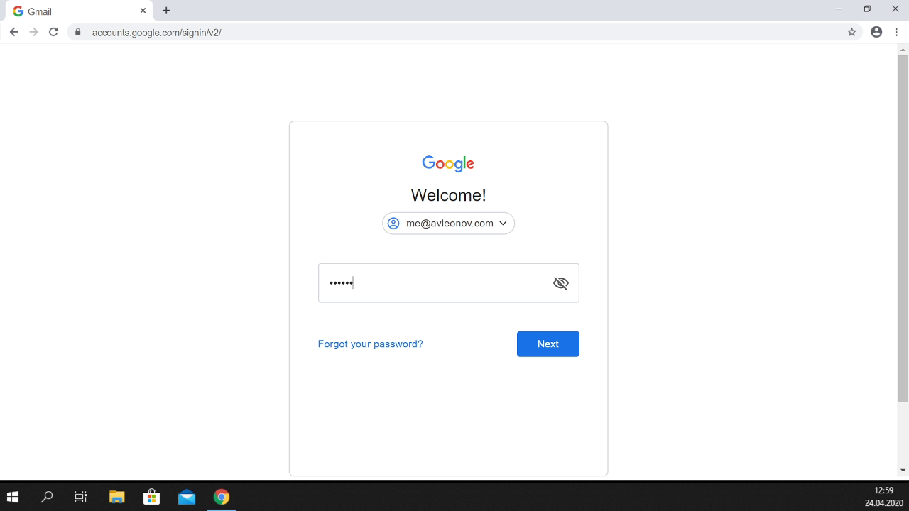 Google site phishing