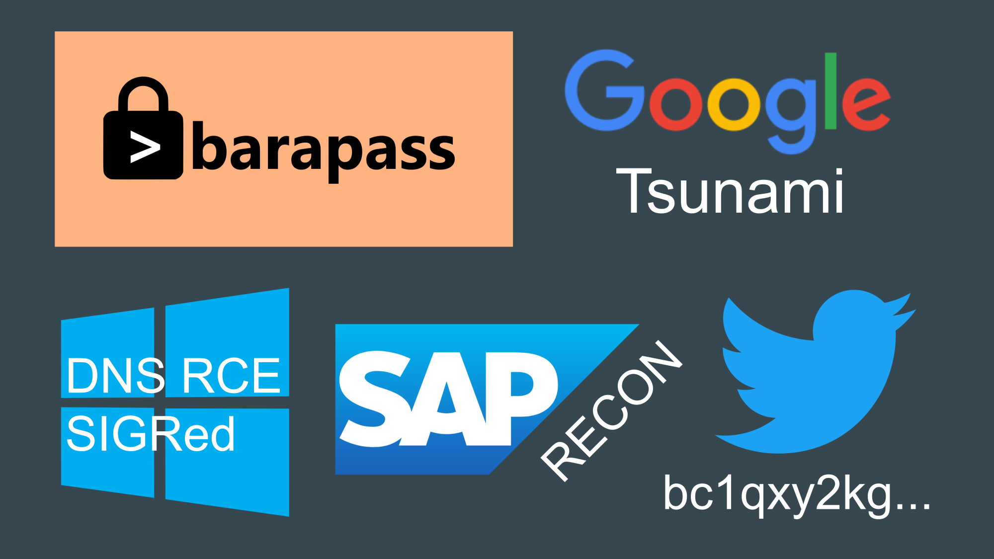 Barapass, Tsunami scanner, vulnerabilities in Windows DNS Server and SAP products, weird attack on Twitter