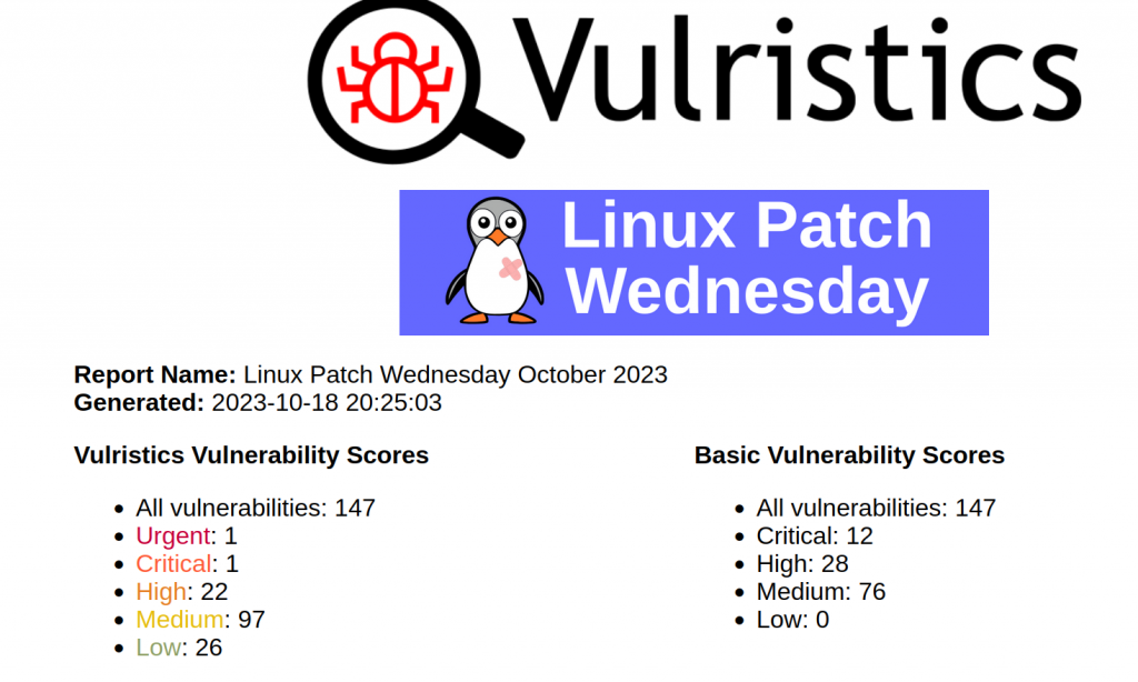 October Linux Patch Wednesday