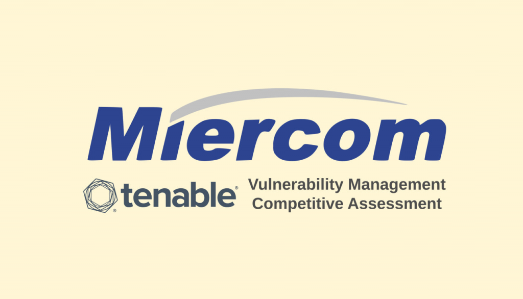 Miercom released a report "Vulnerability Management Competitive Assessment".