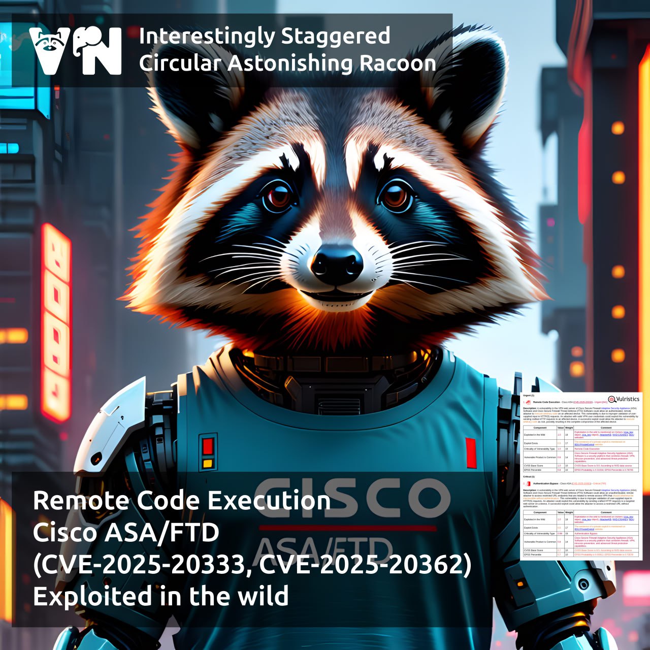 About Remote Code Execution - Cisco ASA/FTD (CVE-2025-20333, CVE-2025-20362) vulnerability